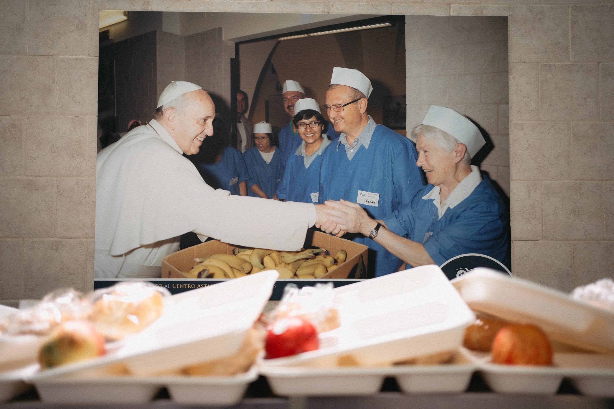 Foto: mensa del Centro Astalli. Di Mirko D'Accurzio/Centro Astalli